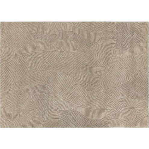 Calathea 168 X 120 inch Sand Indoor Hand-Tufted Rug, Hand-Tufted